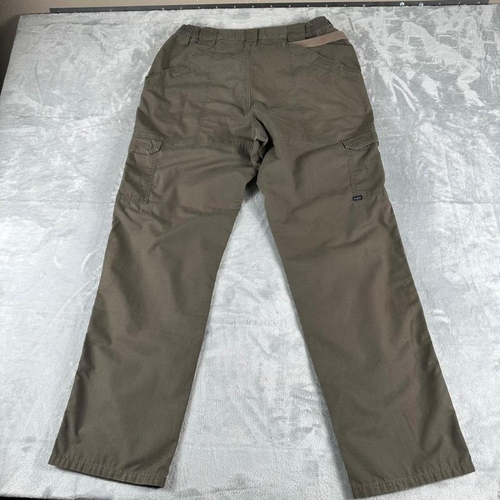 511 Tactical Cargo Pants Mens Tag 36x34 (Actual 36x33) Green TAC-143 Ripstop - Picture 2 of 9